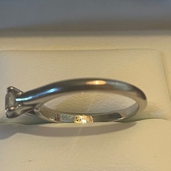 まさ様専用 (定価48万円)ソリテール Cartier 指輪 ダイヤモンド 0.23ctの画像