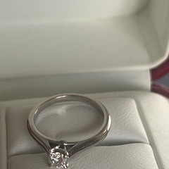 まさ様専用 (定価48万円)ソリテール Cartier 指輪 ダイヤモンド 0.23ctの画像