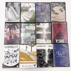 [86点セット] スケートボード スケボー DVD H-STREET MINUIT ニューヨーク BEER CITY 大量 まとめの画像