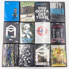 [86点セット] スケートボード スケボー DVD H-STREET MINUIT ニューヨーク BEER CITY 大量 まとめの画像