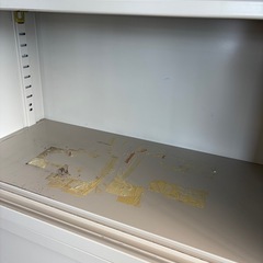 業務用　書庫　棚　鍵付きの画像