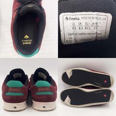 Emerica エメリカ THE REYNOLDS LOW 27.5cm BLOOD RED メンズ スケート シューズの画像