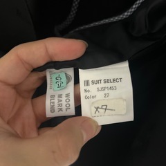 スーツセレクト　ブラックスーツセットの画像