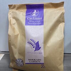 猫用トイレ＋猫砂（未使用品）の画像