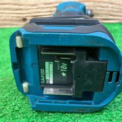 【SIW】makita マキタ GA412DZ 18V充電式ディスクグラインダ 本体のみ 【中古動作品】の画像