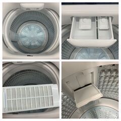 【ジモティー割引で最大15％OFF⭐️】2023年製 洗濯機 JW-U55HK Haierの画像