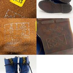 DR. MARTENS ドクターマーチン 8ホール ブーツ UKサイズ9 28cm ブルー メンズの画像