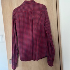 メンズチェックシャツの画像