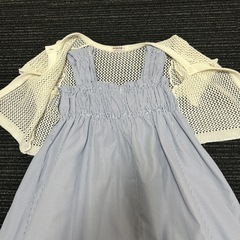 コムサ　130 ワンピース　着用回数少なめの画像