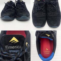 Emerica エメリカ BRANDON WESTGATE ブラック メンズ スケート シューズの画像