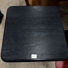 【ジャングルジャングルサカイ石津店】コーヒーテーブル　テーブル　ブラック　カフェ　インテリア　クリーニング済み 堺市 西区 東区 北区 南区 堺区 石津の画像