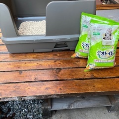 猫ちゃんの広々トイレ 多頭飼いにもの画像