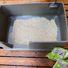 猫ちゃんの広々トイレ 多頭飼いにもの画像