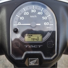 HONDA タクト　実動　すぐ乗れます　原付　メットイン　スクーター　バイク　50cc 4サイクルの画像