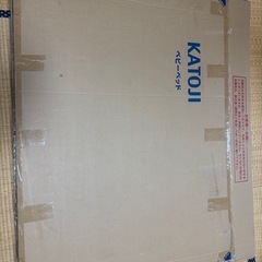 【未使用】カトージ　折りたたみベッド(レギュラーサイズ) ホワイトの画像