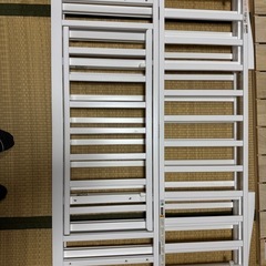 【未使用】カトージ　折りたたみベッド(レギュラーサイズ) ホワイトの画像