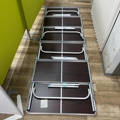 屋外用テーブル　2個まとめての画像