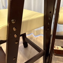 子ども用ダイニングチェア2脚の画像