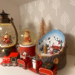 クリスマス　飾り　置き物　の画像