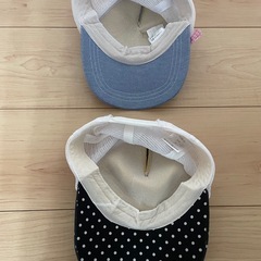 帽子　キャップ　2つセットの画像