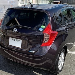 最終値下げ！日産ノート  1200cc エコスーパーチャージャー　コンパクトカー　　5ナンバーの画像