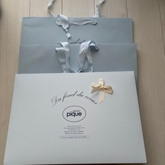 gelato pique紙袋　空箱 の画像