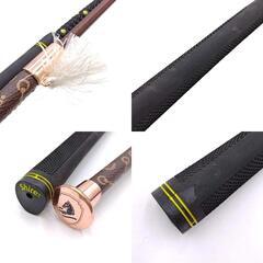 [2点セット] EQULIBERTA エクリベルタ シボレザー 短鞭 EQ-WH-1782 Shires トパーズ 長鞭 収納ケース付きの画像