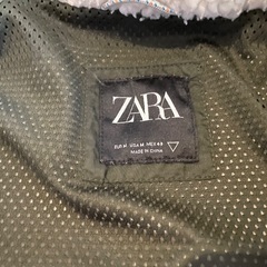 【ZARA】ボアジャケットの画像