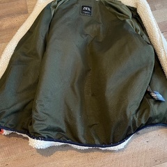 【ZARA】ボアジャケットの画像