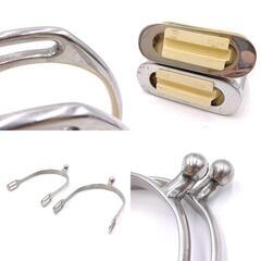 [3点セット] HS HERM SPRENGER ハームスプレンガー 鐙 RFENNIG 短鞭 拍車の画像