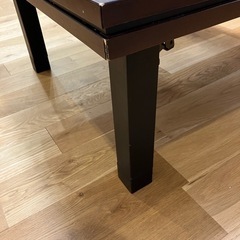 こたつ　折り畳み式 布団無し 炬燵　ローテーブルの画像