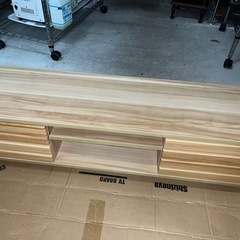 未使用品！ Shizinoya TVボード ローボード tvb0041 〜42インチまで W1070 D300 H293 開封して組立しました！ ④の画像