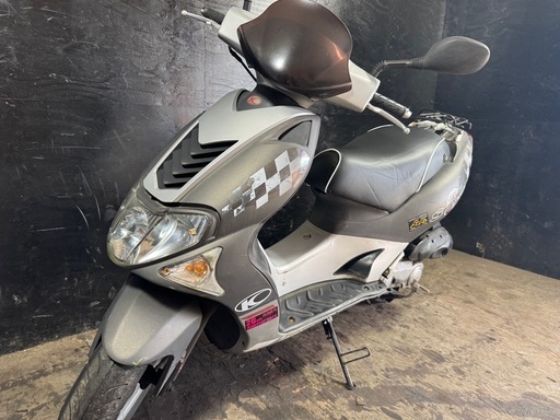 ★支払い総額4.8万円★関東圏内即日配送可能！キムコ　スーパー9 2スト水冷スクーター！前後ディスクブレーキ！！