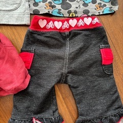 ベビー服セット 80 まとめ売り　女の子 ブランド入りの画像