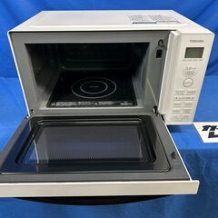 【動作保証あり】TOSHIBA 東芝 2024年 ER-S17Y-W 17L フラット 電子レンジ【管理KRD402】の画像