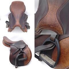 BRUNO DELGRANGE ブルーノ デルグランジュ BD A165/3A 障害鞍 その他 鐙 メッシュラグ サドルパッド ランジローラー 他 乗馬 馬術 まとめの画像