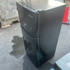 お買得☆美品☆ハイセンス☆2022年製☆2ドア☆120L☆ブラック色☆激安冷蔵庫☆ の画像