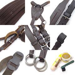 BRUNO DELGRANGE ブルーノ デルグランジュ BD A165/3A 障害鞍 その他 鐙 メッシュラグ サドルパッド ランジローラー 他 乗馬 馬術 まとめの画像