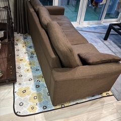 茶色ソファー！
の画像