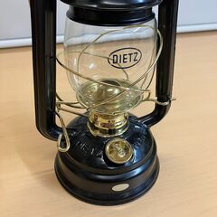 DIETZ デイツ ハリケーンランタン（No.78）MARS ブラック/ゴールドの画像