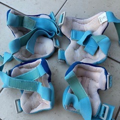 キッズ用プロテクター　肘、膝、手首用　6点セットの画像