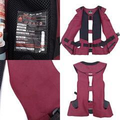 ヒットエアー 一体型エアバッグ プロテクター ベスト ジャケット キーボックスB型 hit-air 乗馬 馬術の画像