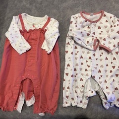 【お譲り先調整中】【まとめてお譲り】ロンパース70cmの画像