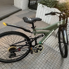 【譲渡済】自転車　ハマー　マウンテンバイク　ジャンク　の画像