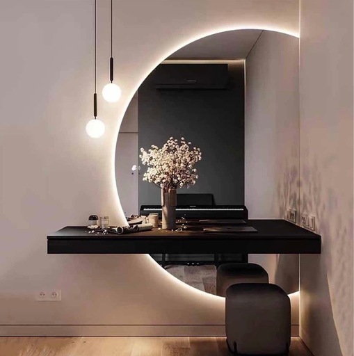 照明付きミラー　値段交渉可