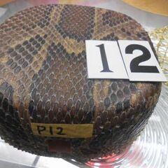 現品販売　新品未使用12.000円　沖縄三線専用　胴巻き付き蛇皮強化(二重張)型チーガの画像