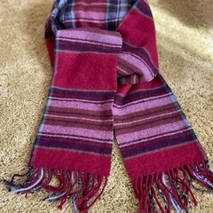 ウールマフラーの画像