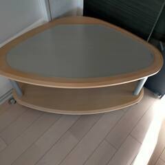 【美品】ELECOM/キャスター・収納付きテレビ台（15000円相当品）の画像