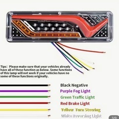 12V   LEDテールライト。
の画像