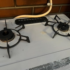 譲り先確定　ガスコンロ　グリル付き　本日までの画像